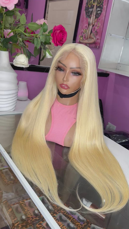 Blonde Straight Wig
